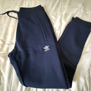 Adidas Mens Slim Fit Essential joggers fleece lined NEW NWT